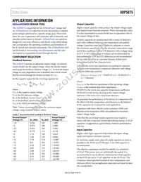 ADP5075ACBZ-R7 Datasheet Page 13