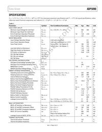 ADP5090ACPZ-2-R7 Datasheet Page 3