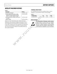 ADP5092ACPZ-1-R7 Datasheet Page 7