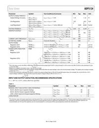 ADP5134ACPZ-R7 Datasheet Page 5