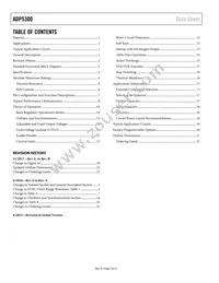 ADP5300ACPZ-4-R7 Datasheet Page 2