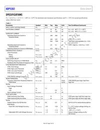 ADP5302ACPZ-1-R7 Datasheet Page 4
