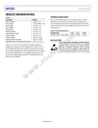 ADP5302ACPZ-1-R7 Datasheet Page 6