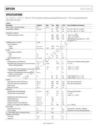 ADP5304ACPZ-2-R7 Datasheet Page 4