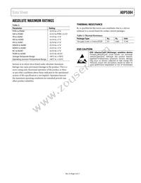 ADP5304ACPZ-2-R7 Datasheet Page 5