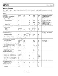 ADP5310AREZN-3.3R7 Datasheet Page 4