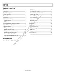 ADP5501ACPZ-RL Datasheet Page 2