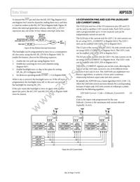 ADP5520ACPZ-R7 Datasheet Page 17