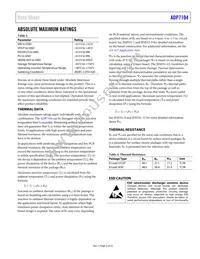 ADP7104ARDZ-1.5-R7 Datasheet Page 5