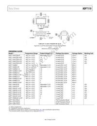 ADP7118ARDZ-2.5-R7 Datasheet Page 23