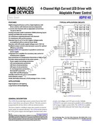 ADP8140ACPZ-1-R7 Datasheet Cover