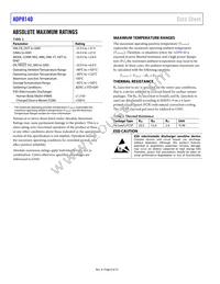 ADP8140ACPZ-1-R7 Datasheet Page 6
