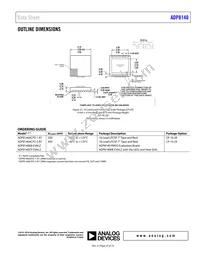 ADP8140ACPZ-1-R7 Datasheet Page 23