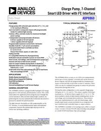 ADP8860ACBZ-R7 Datasheet Cover