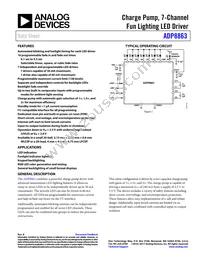 ADP8863ACPZ-R7 Datasheet Cover