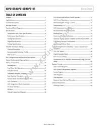 ADPD105BCPZRL Datasheet Page 2