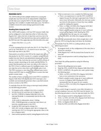 ADPD144RI-ACEZ-RL7 Datasheet Page 17