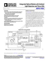 ADPD174GGI-ACEZR7 Datasheet Cover