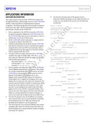 ADPD2140BCPZN-RL Datasheet Page 8
