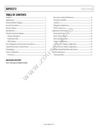 ADPD2212ACPZ-R7 Datasheet Page 2