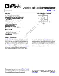ADPD2214ACPZ-R7 Datasheet Cover