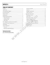 ADPD2214ACPZ-R7 Datasheet Page 2