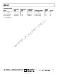 ADR1581ARTZ-R2 Datasheet Page 12