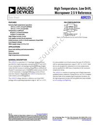 ADR225HFZ Datasheet Cover