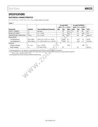 ADR225HFZ Datasheet Page 3