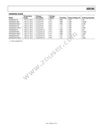 ADR280ARTZ-R2 Datasheet Page 11