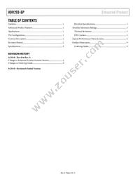 ADR293TRU-EP Datasheet Page 2