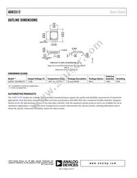 ADR3512WCRMZ-R7 Datasheet Page 16