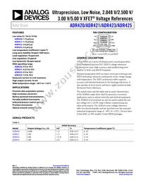 ADR421BR-REEL7 Datasheet Cover