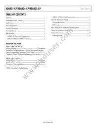 ADR434TRZ-EP Datasheet Page 2