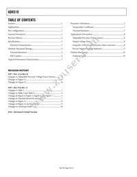 ADR510ARTZ-R2 Datasheet Page 2