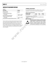 ADR512ART-R2 Datasheet Page 4