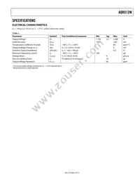ADR512WARTZ-R7 Datasheet Page 3