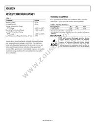 ADR512WARTZ-R7 Datasheet Page 4