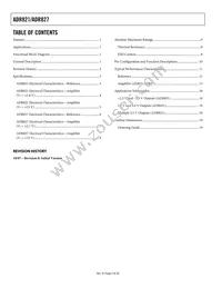 ADR827BRMZ-R2 Datasheet Page 2