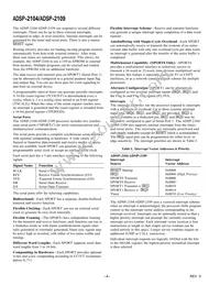 ADSP-2104BPZ-80 Datasheet Page 4