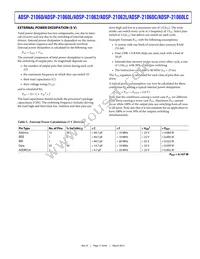 ADSP-21060LCBZ-133 Datasheet Page 17
