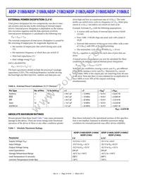 ADSP-21060LCBZ-133 Datasheet Page 20