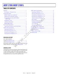 ADSP-21061LKB-160 Datasheet Page 2