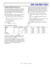ADSP-21061LKB-160 Datasheet Page 19