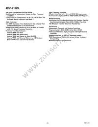ADSP-21065LCCAZ240 Datasheet Page 5
