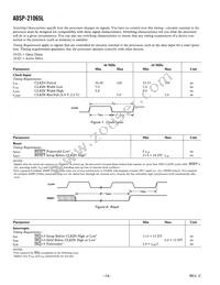 ADSP-21065LKCA-264 Datasheet Page 14
