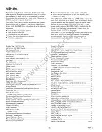 ADSP-2115BPZ-100 Datasheet Page 2