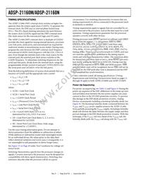 ADSP-21160NKB-100 Datasheet Page 20