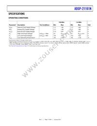 ADSP-21161NCCA-100 Datasheet Page 17
