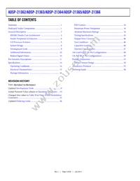 ADSP-21366YSWZ-2AA Datasheet Page 2